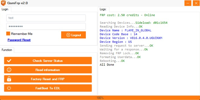 Flash File Hub Mi Tool Interface