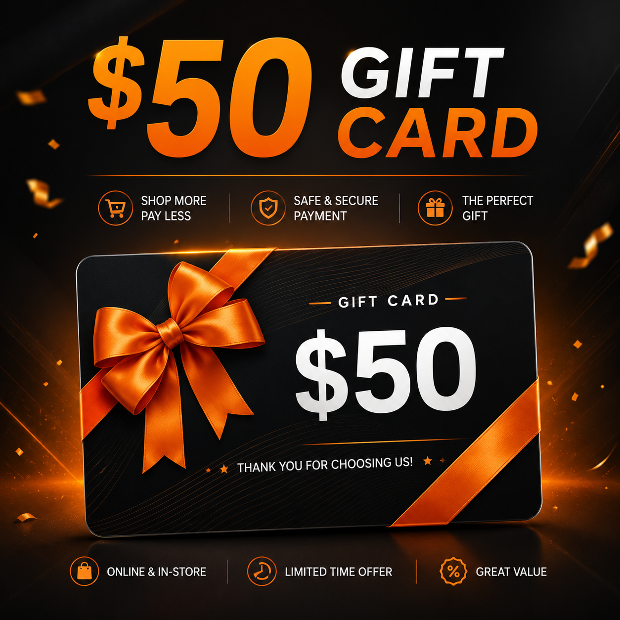 $50 Gift Card